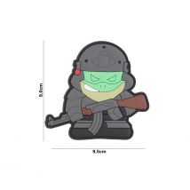 Patch 3d Grenouille Tactique En Pvc - 101 Inc - Vet Sécurité