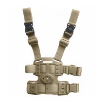 Plaque De Cuisse 2 Sangles 8k18 Tan - Vega Holster - Vet Sécurité