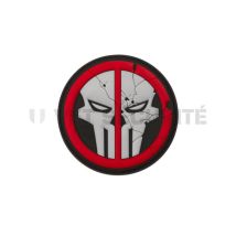 Okrągła naszywka deathpool skull - jtg