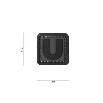 Patch 3d En Pvc Lettre U - 101 Inc - Vet Sécurité