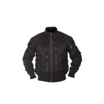 Veste Us Tactical Flight Noir - Miltec - Taille M - Vet Sécurité