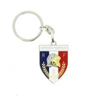 Porte Clés Métal Sapeurs Pompier Ecusson - Patrol Equipement - Vet Sécurité