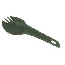 Sztućce 3 w 1 spork - oliwkowy - wildo