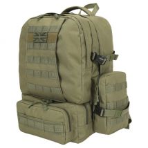 Plecak expedition 50l - zielony oliwkowy - kombat tactical