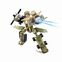 Robot 6 w 1 king of land force army m38-b0636 - sluban