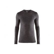 Fuseknit Comfort Rn Ls Noir Mélange - Craft Tactical - Taille 2xl - Vet Sécurité