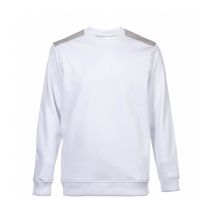 Sweat Col Rond Leon Blanc Perle - Nine Worths By North Ways - Taille 2xl - Vet Sécurité