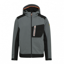 Kurtka softshell tech carbon szara - diadora s