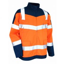 Kurtka urgence dwukolorowa hv pomarańczowa fluo - lma xl