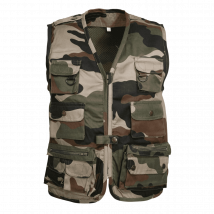Gilet Reporter Enfant Camo - Percussion - Taille 12 Ans - Vet Sécurité