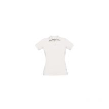 Polo Femme Manches Courtes Blanc - B&c - Taille Xl - Vet Sécurité