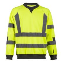Sweat De Travail Hv Neon - Jaune Fluo - Nine Worths By North Ways - Taille 4xl - Vet Sécurité