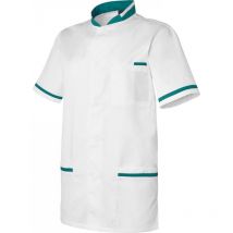 Tunique Homme Ange Blanc/vert Opale - Hasson - Taille S - Vet Sécurité