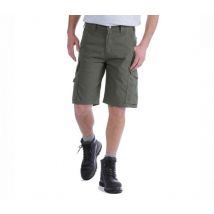 Short De Travail Ripstop Cargo Vert - Carhartt - Taille 28 - Vet Sécurité