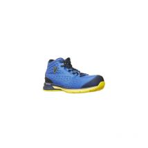 Chaussures De Sécurité Basketball Hx S1p Em67 Jaune/bleu - Vismo - Taille 40 - Vet Sécurité