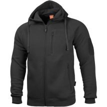 Sweat à Capuche Zippé Leonidas 2.0 - Noir - Pentagon - Taille S - Vet Sécurité