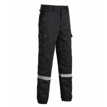 Pantalon De Sécurité Security Noir Avec Élasthanne - Force Series - Taille 54 - Vet Sécurité