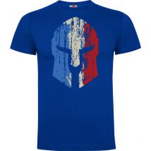 Tee-shirt Bleu Royal Spartan Tricolore - Army Design By Summit Outdoor