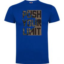 Tee-shirt Push Your Limit Modern Bleu Royal - Army Design - Taille 2xl - Vet Sécurité