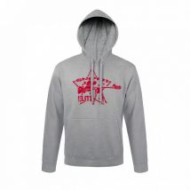 Sweat-shirt Gris Chiné Sniper Elite - Army Design By Summit Outdoor