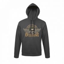 Sweat-shirt Gris Anthracite Dishonor - Army Design By Summit Outdoor
