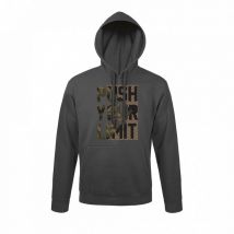 Sweat-shirt Gris Anthracite Push Your Limit Modern - Army Design By Summit Outdoor