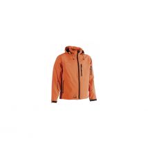 Veste Softshell Orange à Capuche Poseidon - Herock - Taille M - Vet Sécurité