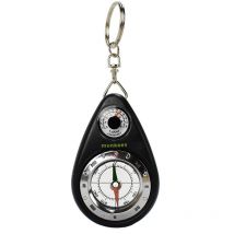 Porte-clés Boussole Avec Thermomètre Noir - Munkees - Vet Sécurité