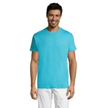 Tee-shirt Regent Bleu Atoll - Sol's
