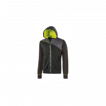 Sweat à Capuche Zippé Jupiter Noir - U Power - Taille M - Vet Sécurité