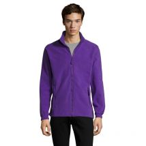 Veste Micropolaire North Violet Fonce - Sol's - Taille 4xl - Vet Sécurité
