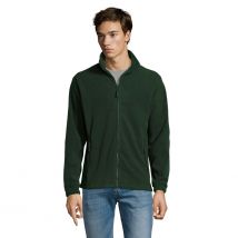 Veste Micropolaire Zippée North Vert Sapin - Sol's - Taille L - Vet Sécurité
