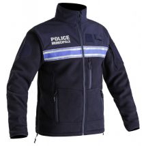 Blouson Polaire Police Municipale - Bleu - T.o.e. Concept