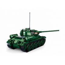 Rosyjski czołg t-34-85 modelbricks m38-b0982 - sluban