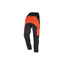 Pantalon Hermes Medium Noir Et Orange - Francital - Taille 3xl - Vet Sécurité
