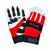Gants De Travail Paysagiste En 388 Rouge/blanc - Francital - Taille 2xl-11 - Vet Sécurité