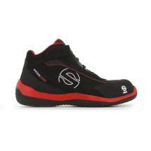Chaussures De Sécurité Racing Evo S3 Src Esd Noir Et Rouge - Sparco