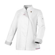 Veste De Cuisine Pour Femme Leonie Blanc - Robur - Taille 2xl - Vet Sécurité