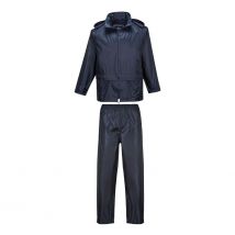 Ensemble De Pluie Bleu Marine - Portwest - Taille S - Vet Sécurité