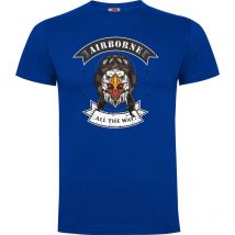 Tee-shirt Airborne Bleu Royal - Army Design By Summit Outdoor