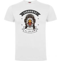 Tee-shirt Airborne Blanc - Army Design By Summit Outdoor