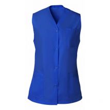 Tunique Pressions Sans Manches Viviane Bleu Gitane - Snv - Taille M - Vet Sécurité
