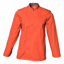 Veste De Cuisine Manches Longues Cookie Orange - Snv - Taille Xl - Vet Sécurité