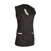 Tunique Femme Sans Manches Lila Noir Et Gris - Snv - Taille M - Vet Sécurité