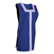 Chasuble Femme Delphine Bleu Roi Et Bleu Ciel - Snv - Vet Sécurité