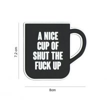Patch 3d Pvc A Nice Cup Black - 101 Inc - Vet Sécurité