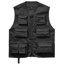 Gilet De Chasse Noir - Brandit - Taille 6xl - Vet Sécurité