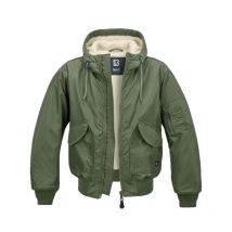 Blouson Aviateur à Capuche Cwu Olive - Brandit - Taille 2xl - Vet Sécurité