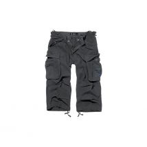 Short Industrie Vintage 3/4 Noir - Brandit - Taille 2xl - Vet Sécurité