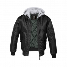Veste à Capuche Ma1 Gris/noir - Brandit - Taille S - Vet Sécurité